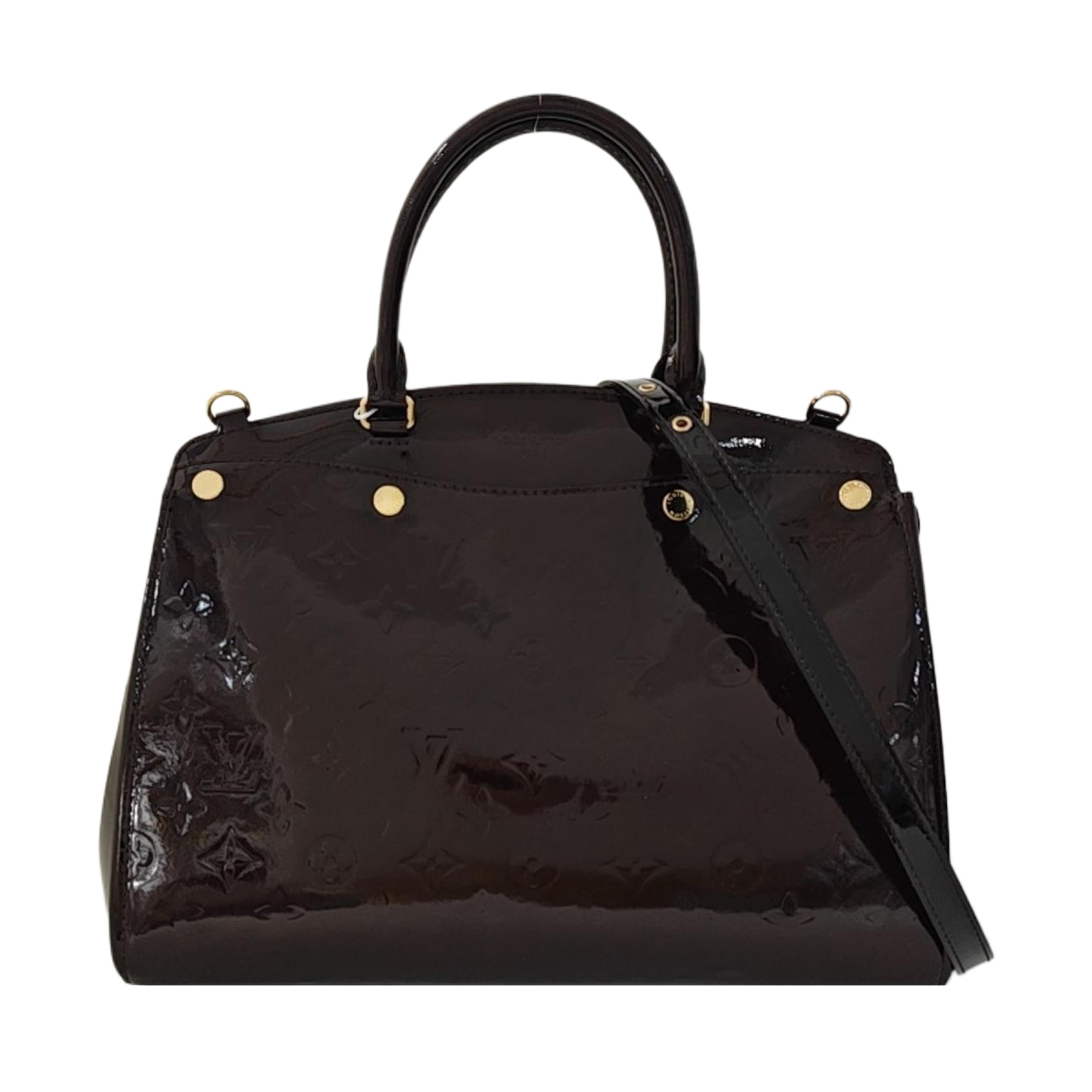BREA Monogram Patent Leather Red