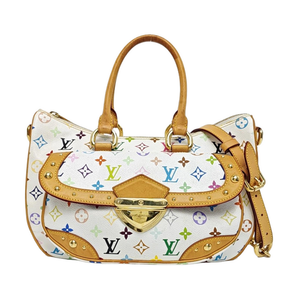 LV × TM RITA Monogram Coated Canvas White