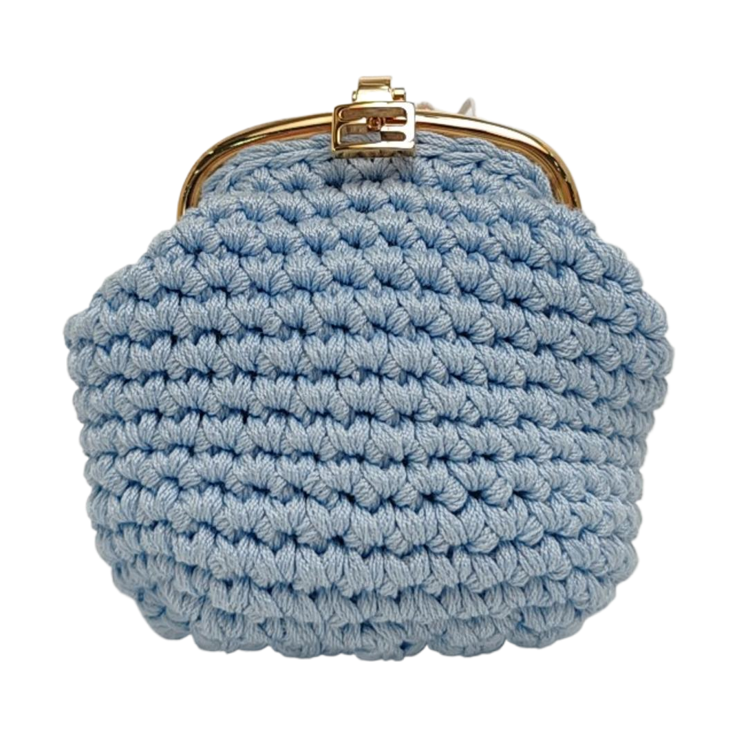 Fabric Clutch Blue
