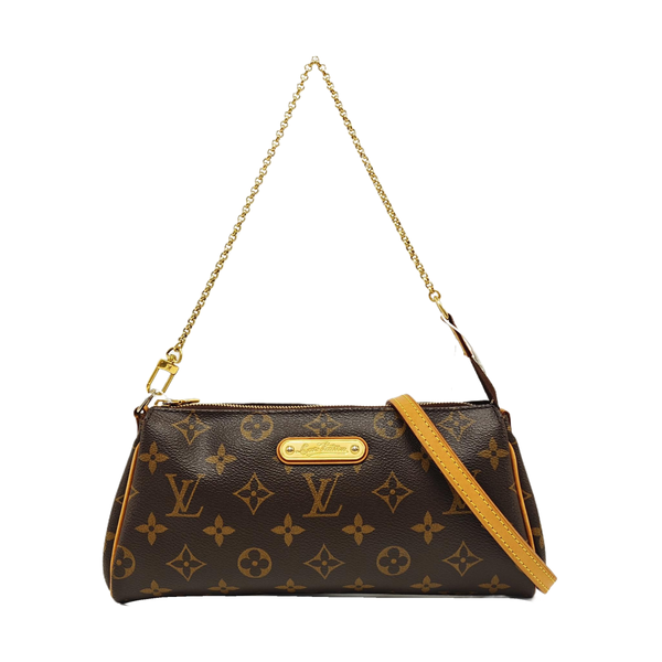 EVA Monogram Coated Canvas Brown