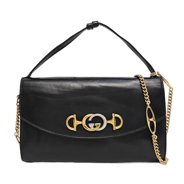 Zumi Small Calfskin Black