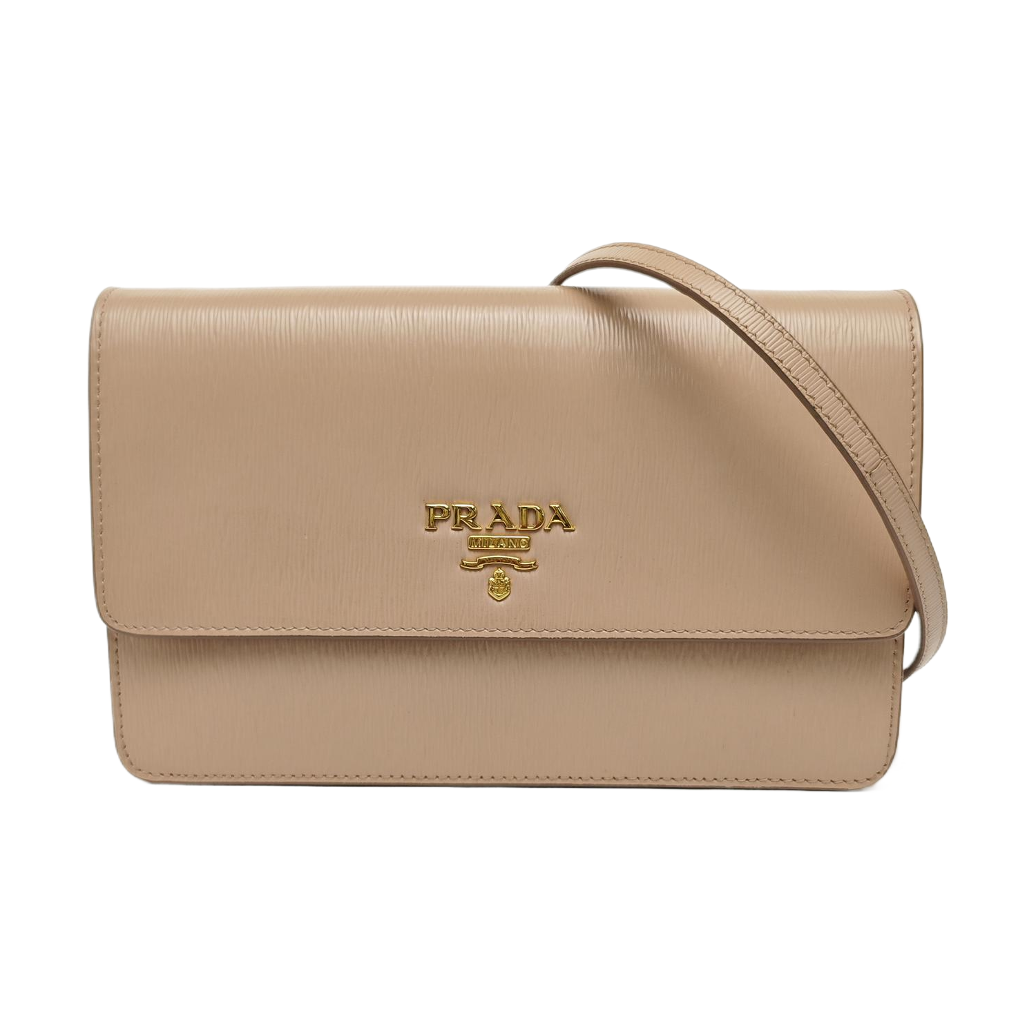 Calfskin Shoulder Bag Pink