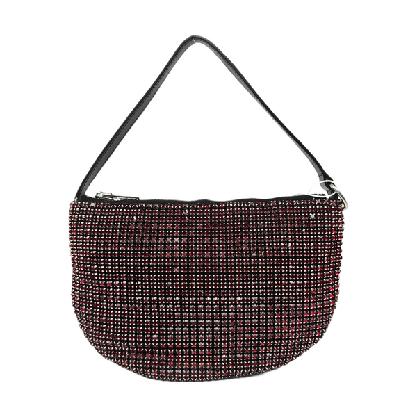 Lab-Grown Diamond Top Handle Bag Red