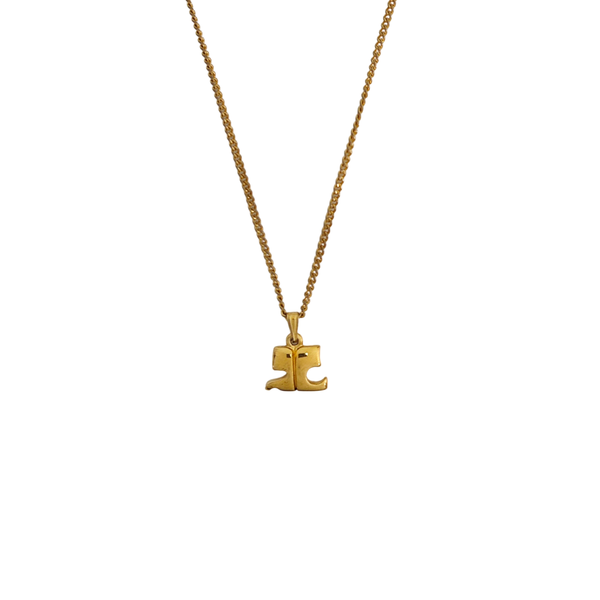 Metal Gold Necklace