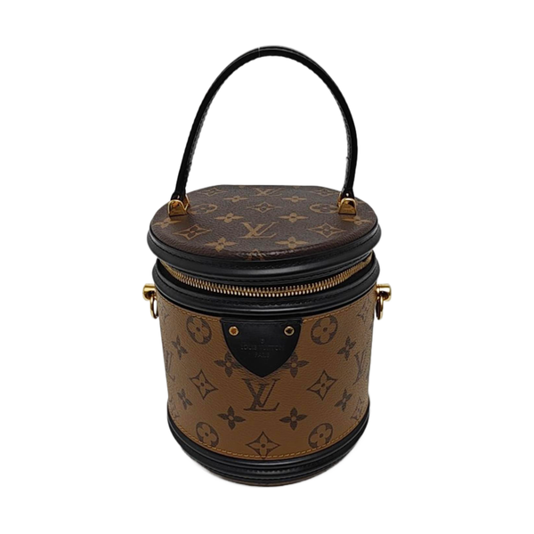 CANNES PM Monogram Coated Canvas Brown