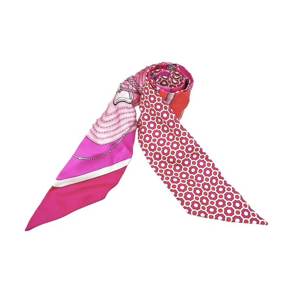 Mulberry Silk Silk Scarf Red