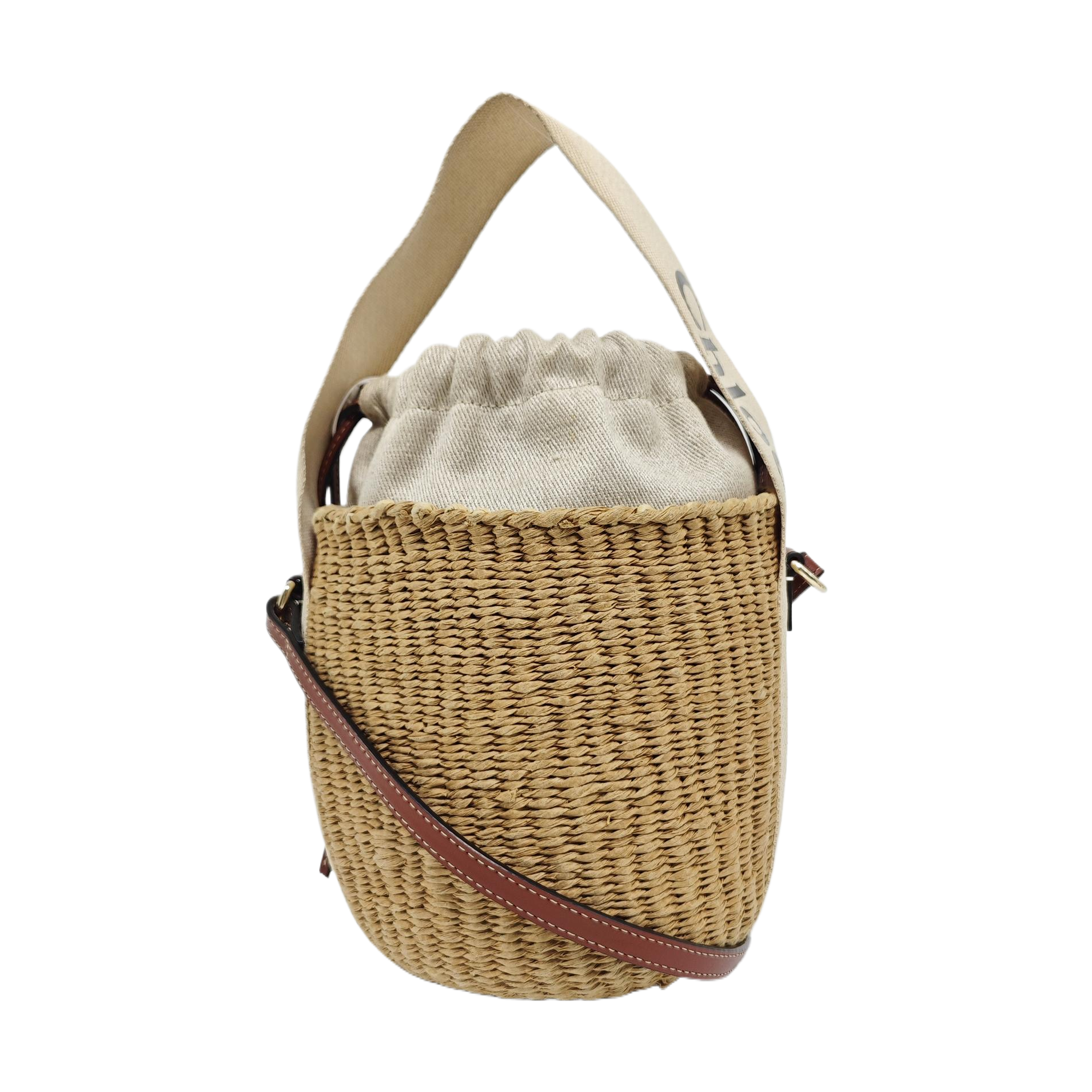 Special Material Shoulder Bag Brown
