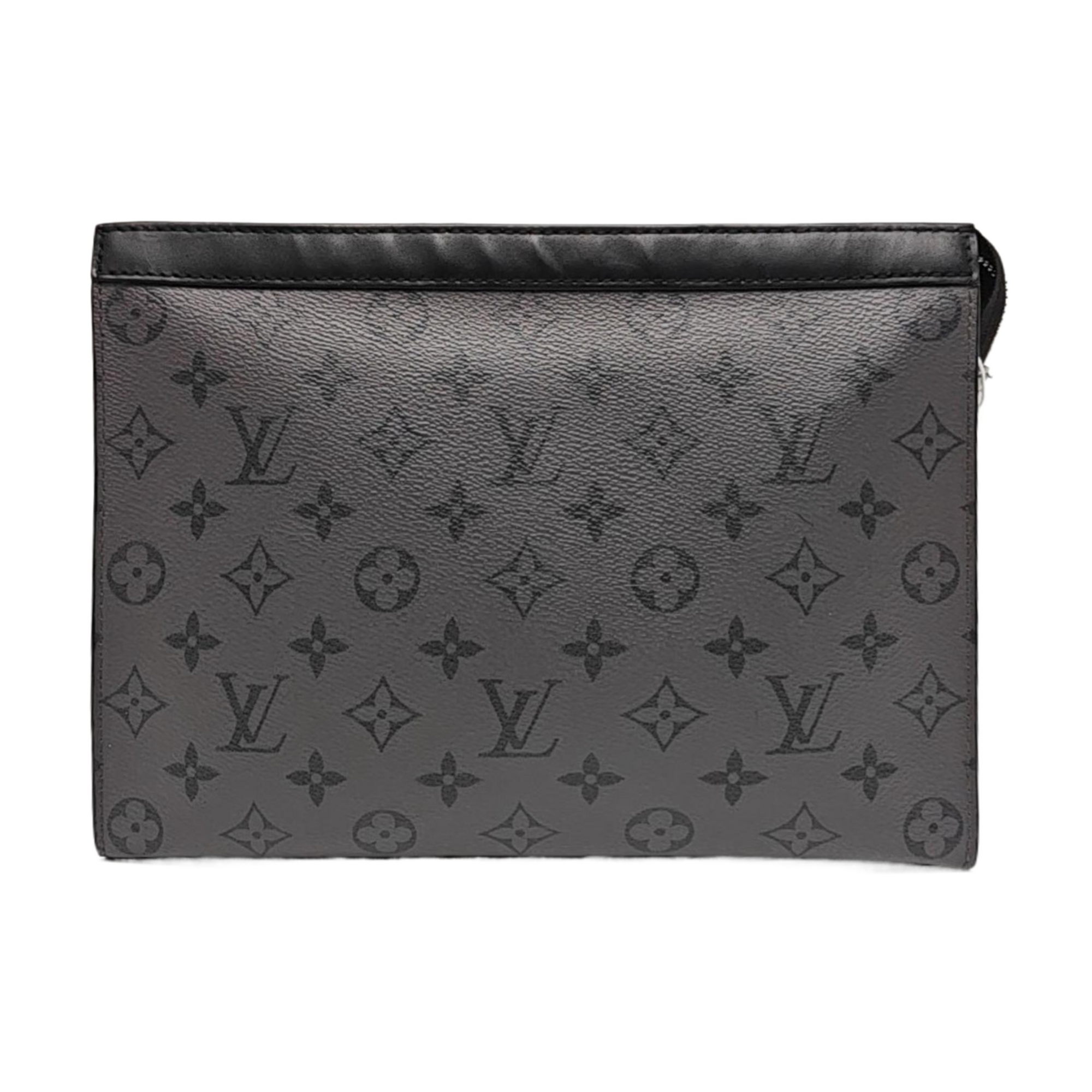 Pochette Voyag MM Monogram Coated Canvas Gray