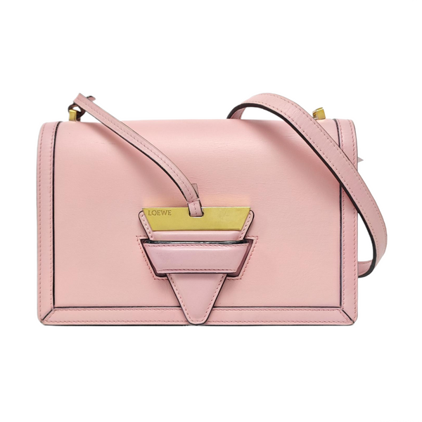 Authenticated pre-owned  Barcelona Medium Calfskin Pink - Crossbody Bag at Looply