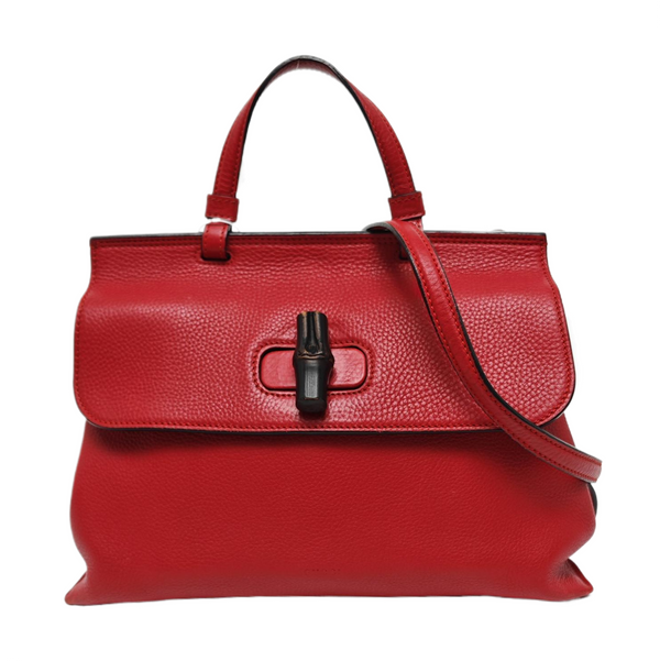 Daily Calfskin Red