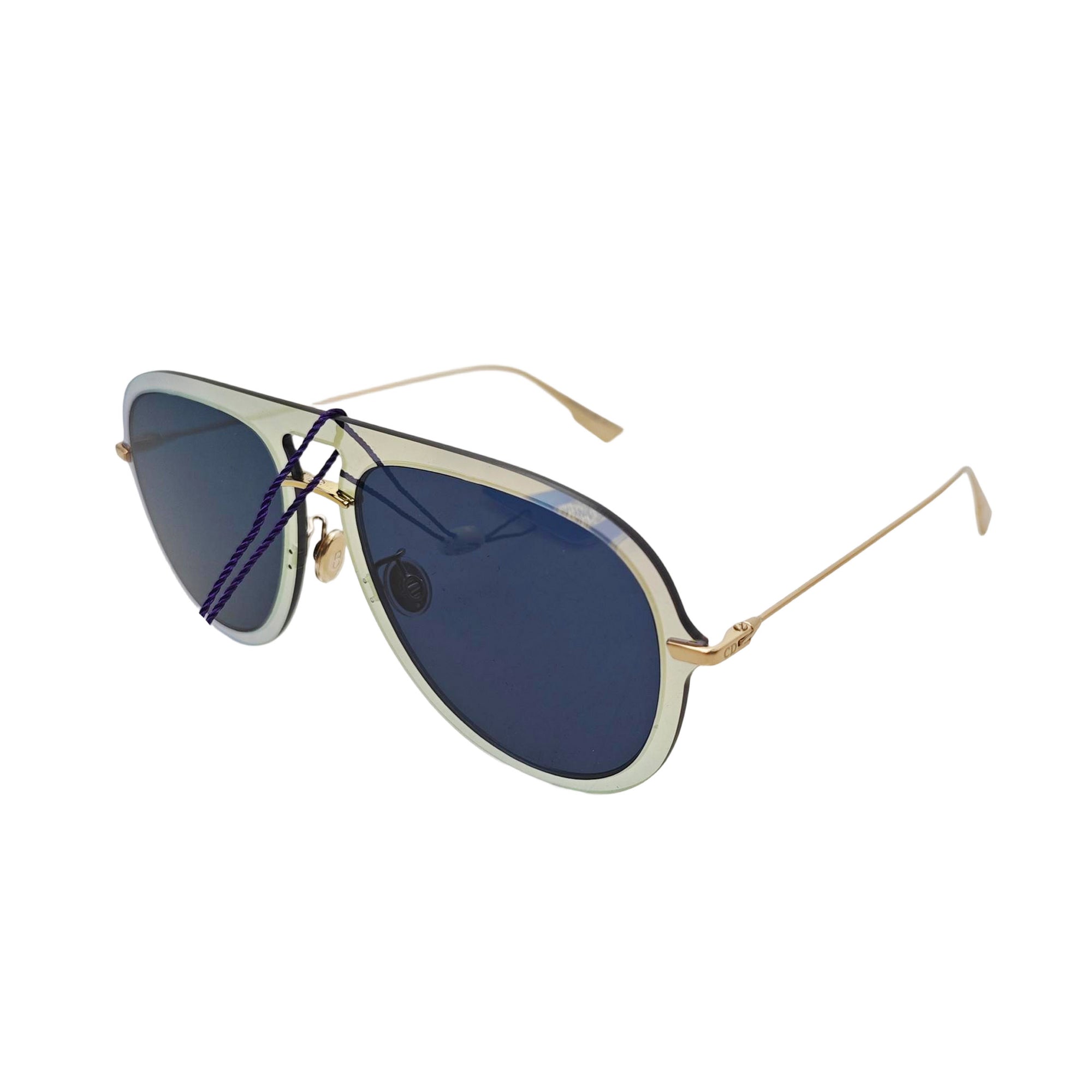 Synthetic Sunglasses Blue