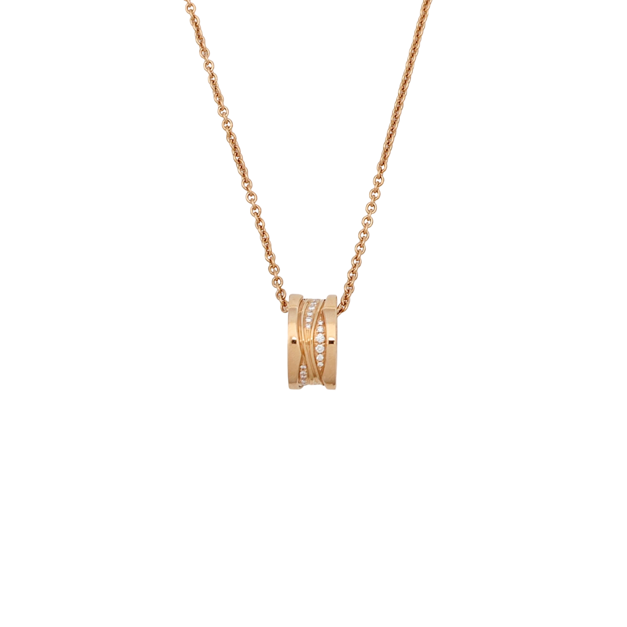 B.ZERO1 18k Rose Gold Necklace
