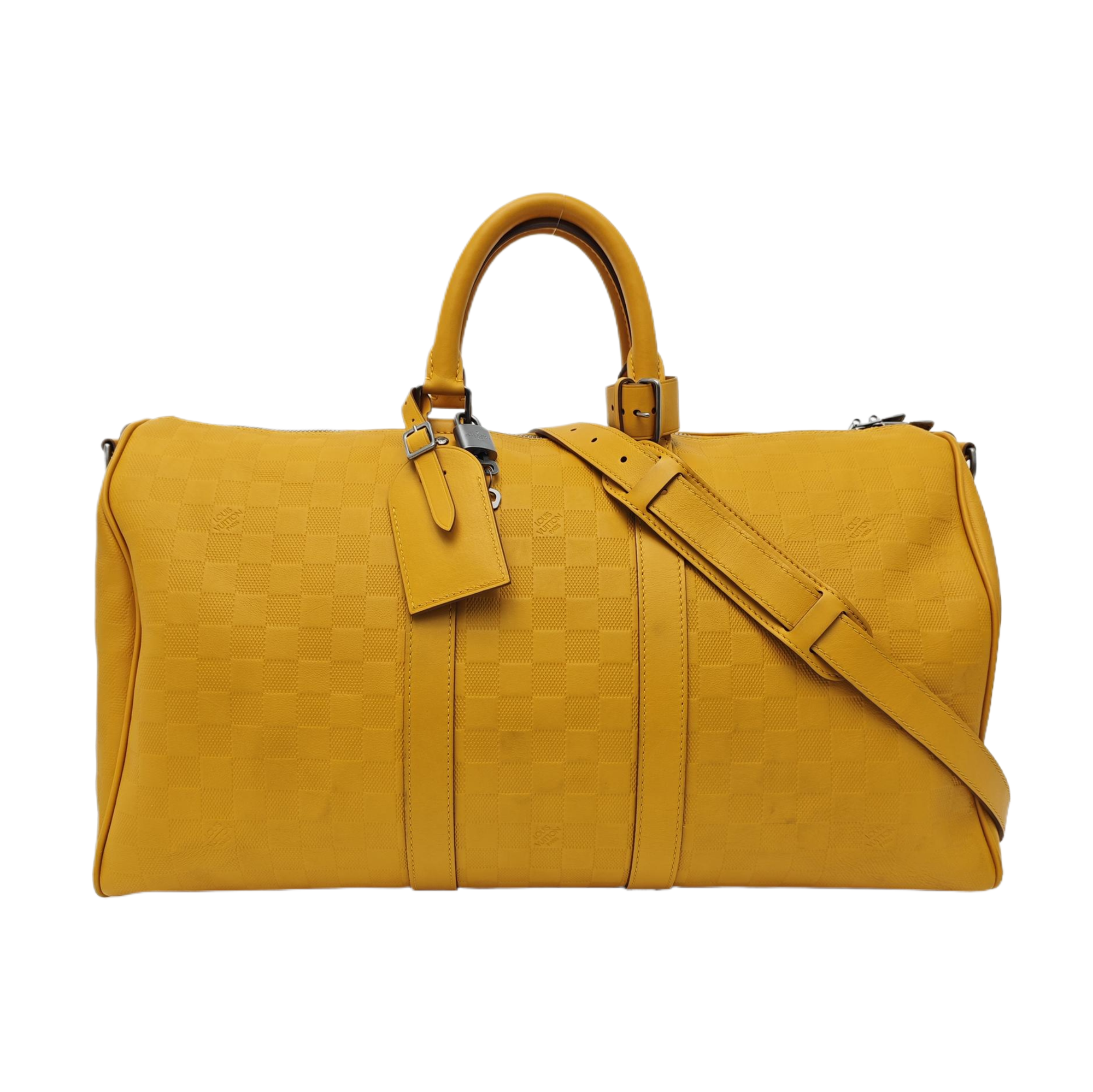 KEEPALL Calfskin Yellow