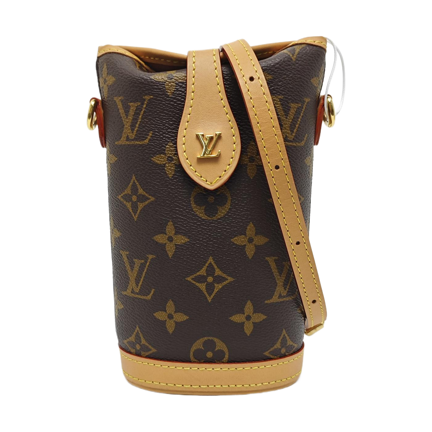 FOLD ME Monogram Coated Canvas Brown