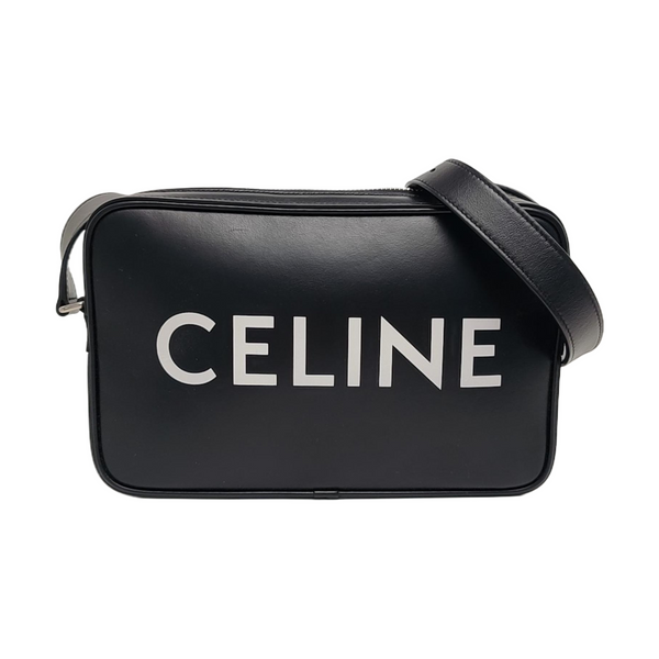 Calfskin Shoulder Bag Medium Black