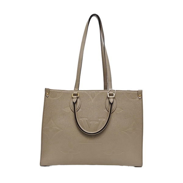 ONTHEGO MM Monogram Calfskin Gray