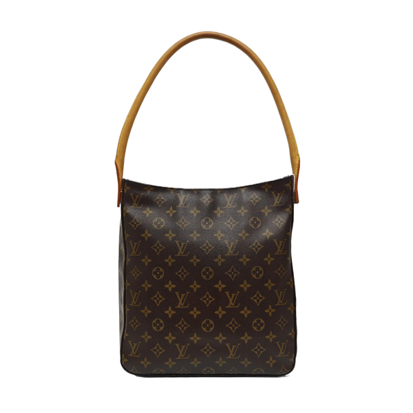 LOOPING GM Monogram Coated Canvas Brown