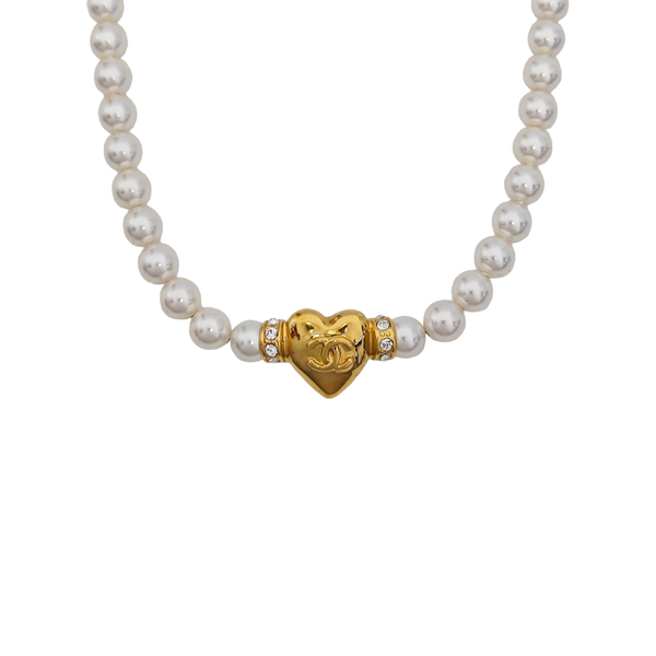 Metal White Necklace