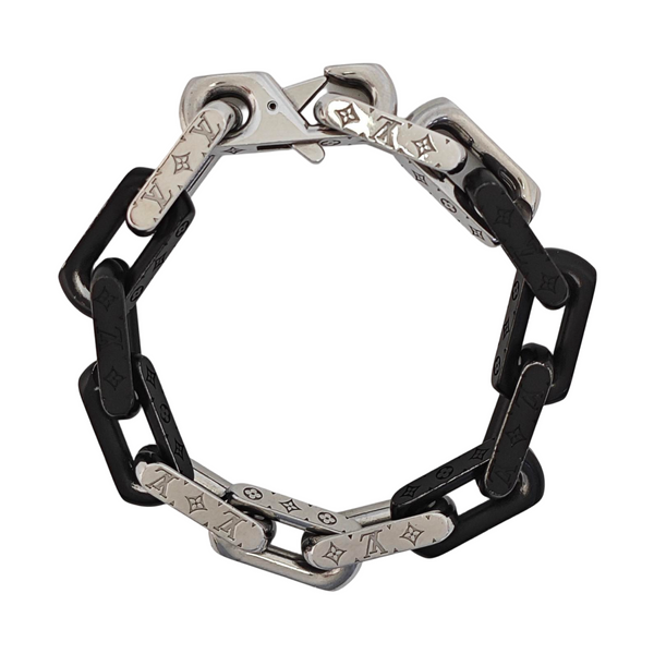 MONOGRAM CHAIN Metal Silver Bracelet