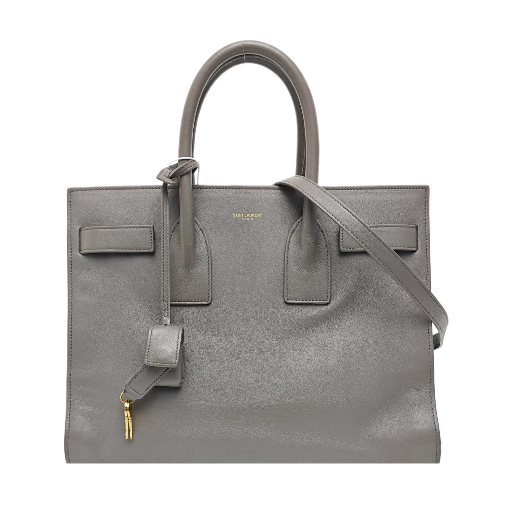 SAC DE JOUR Small Calfskin Gray