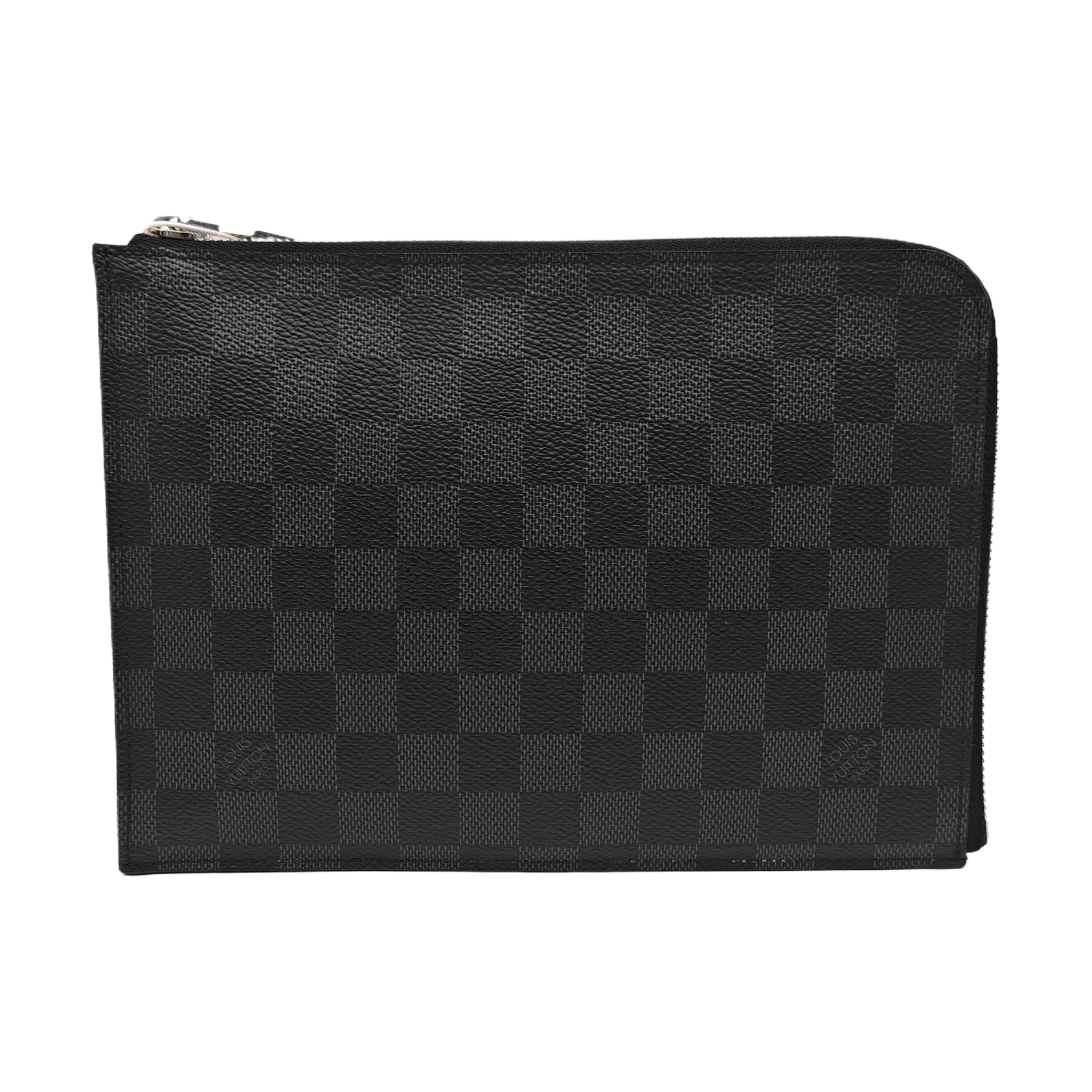 Pochette Jour PM Damier Graphite Coated Canvas Gray