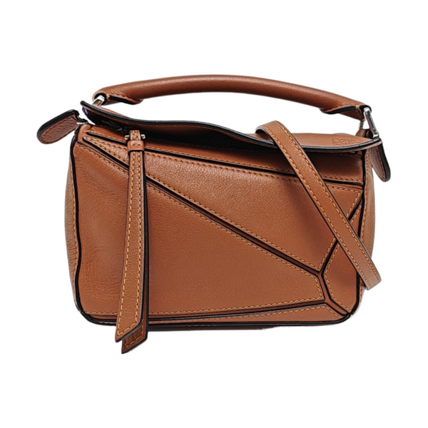 Puzzle Mini Calfskin Brown
