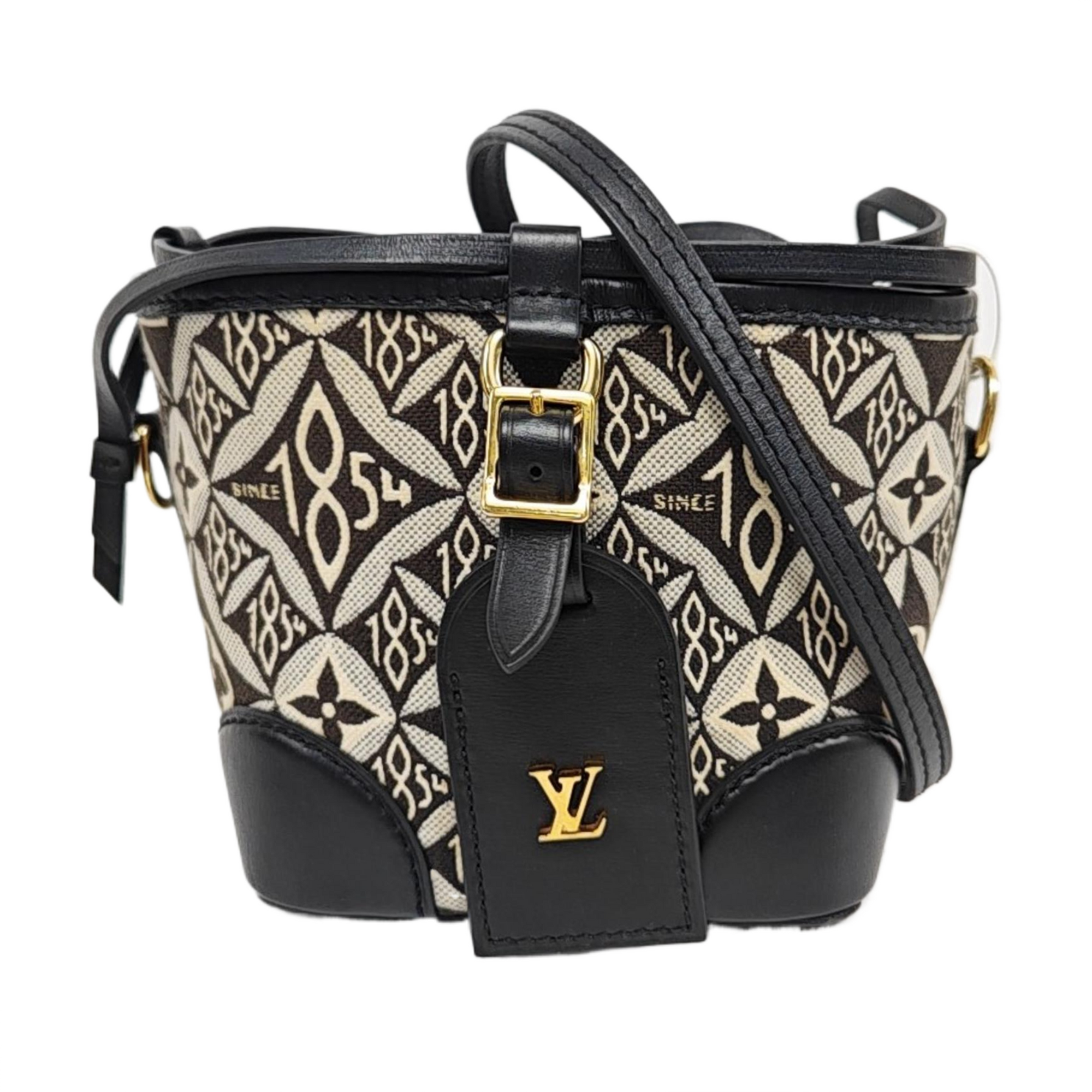 Authenticated pre-owned  NOÉ Fabric Black - Bucket Bag at Looply