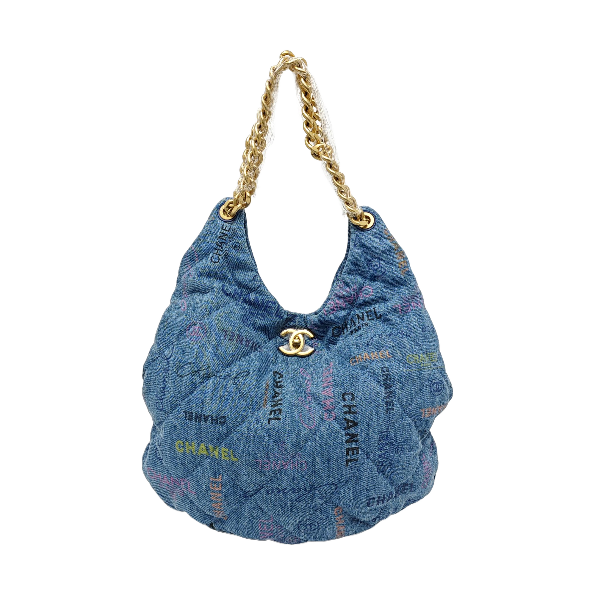 Quilted Fabric Blue