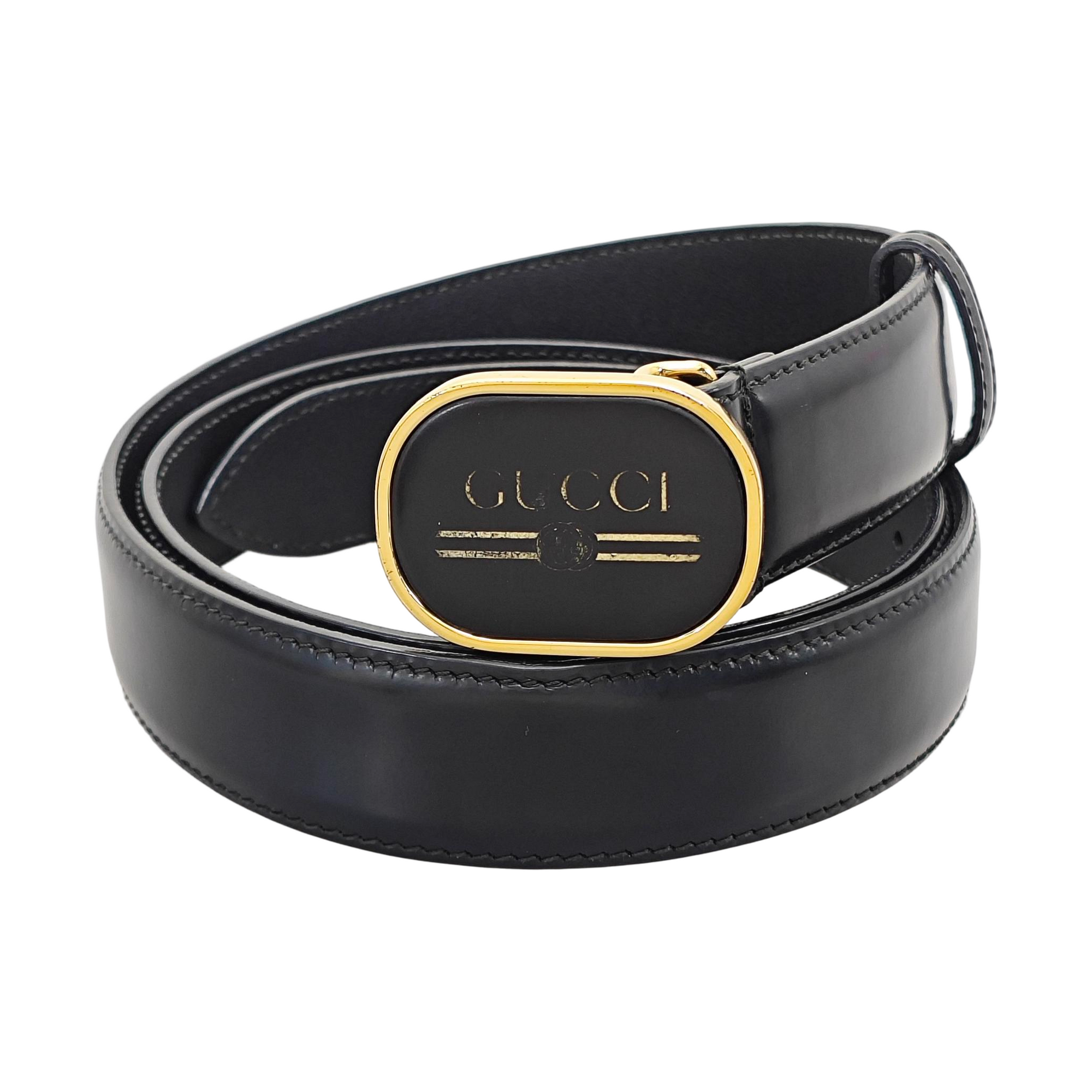 Leather Belt Black