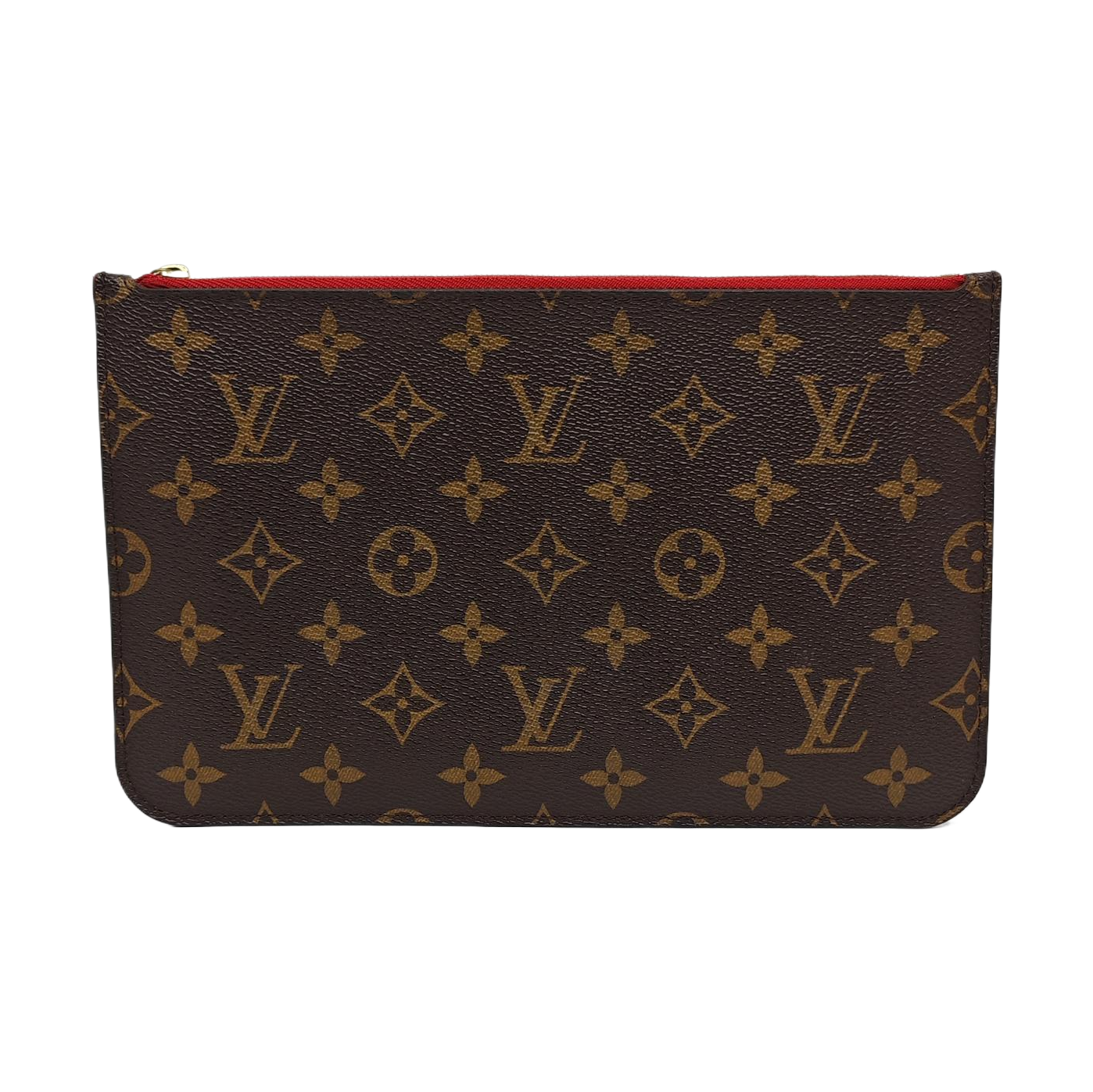 NEVERFULL Lona Revestida Monogram Marrón