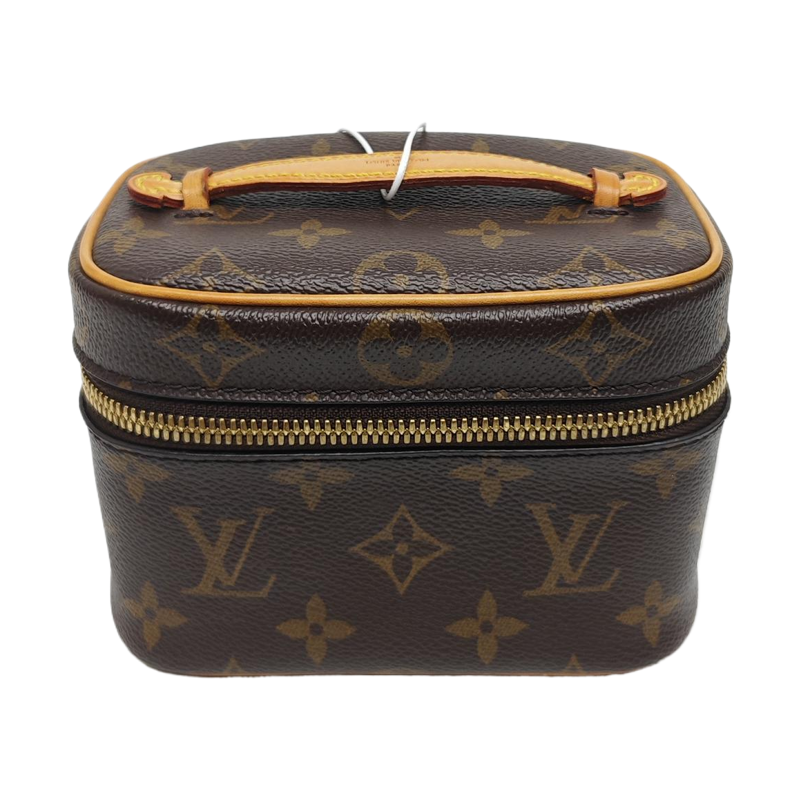 NICE Super Mini Monogram Coated Canvas Brown