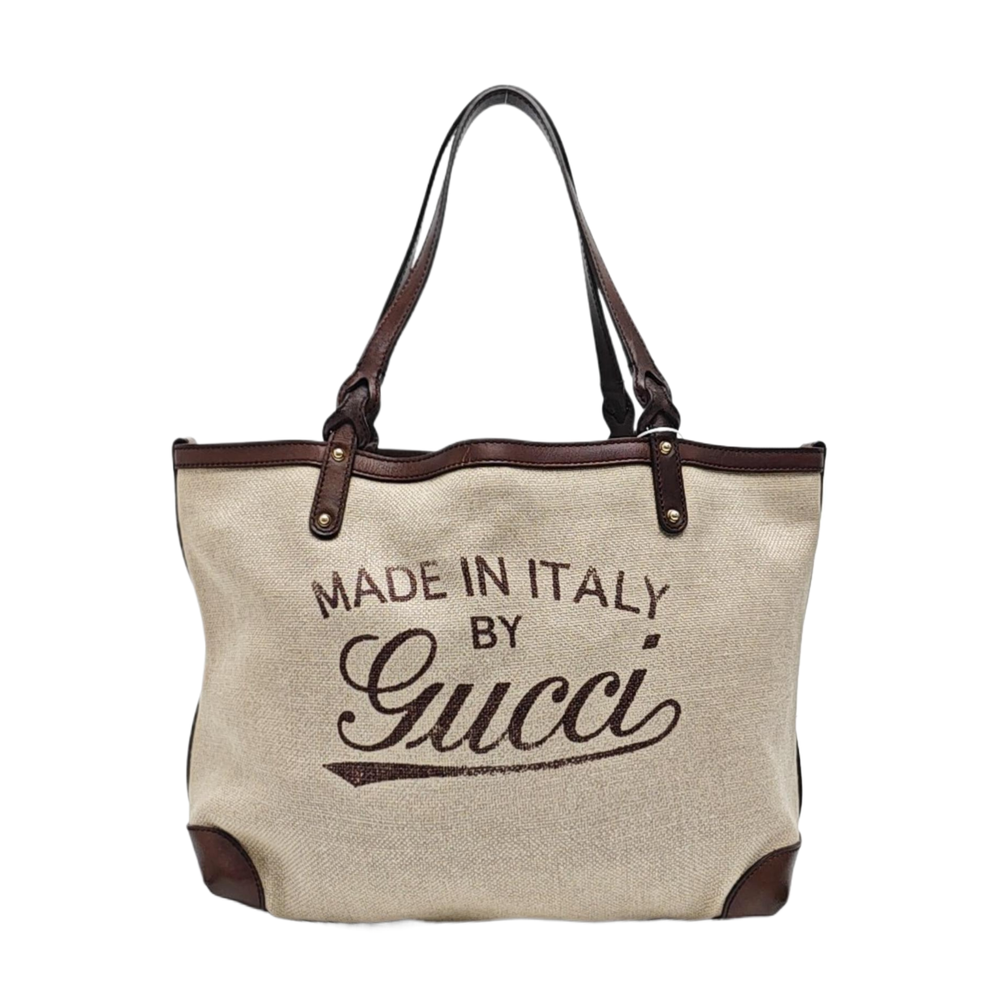 Canvas Tote Bag Beige