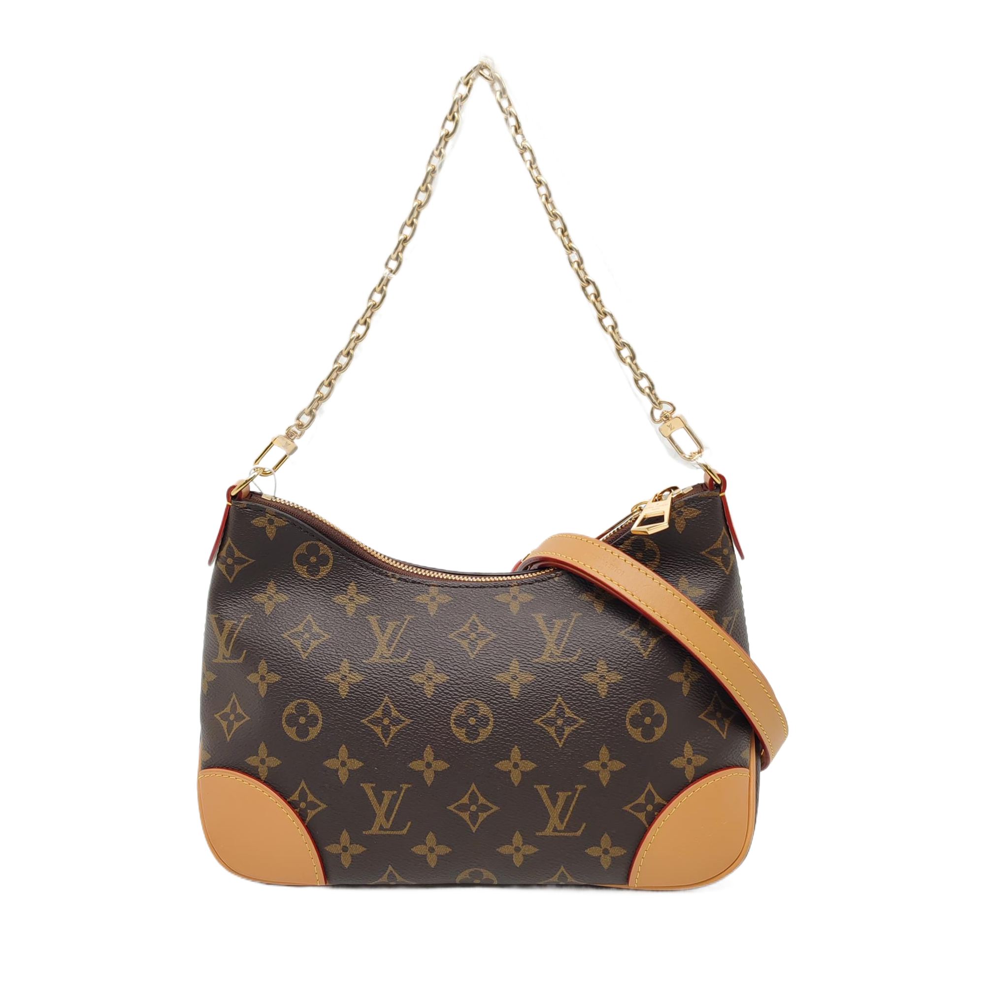 BOULOGNE Monogram Coated Canvas Brown