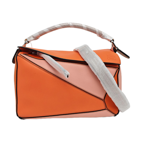 Puzzle Small Calfskin Multicolor