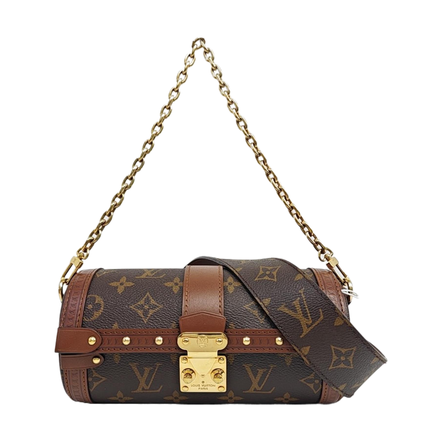 PAPILLON 19 Monogram Coated Canvas Brown