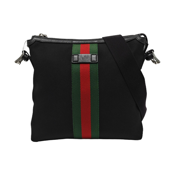 Canvas Shoulder Bag Black
