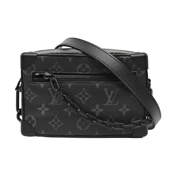 SOFT TRUNK Mini Monogram Coated Canvas Black