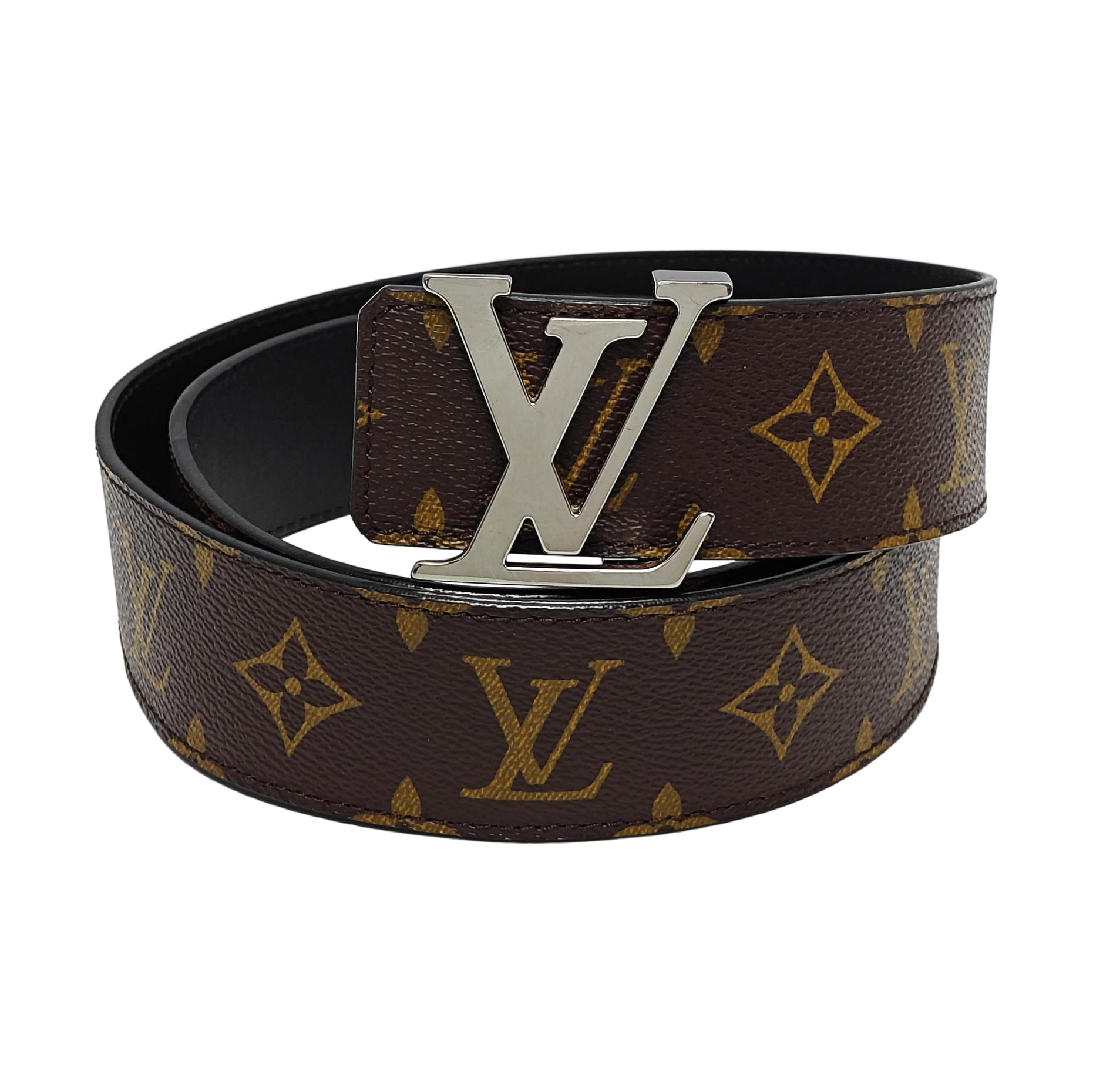 Coated Canvas Belt Brown