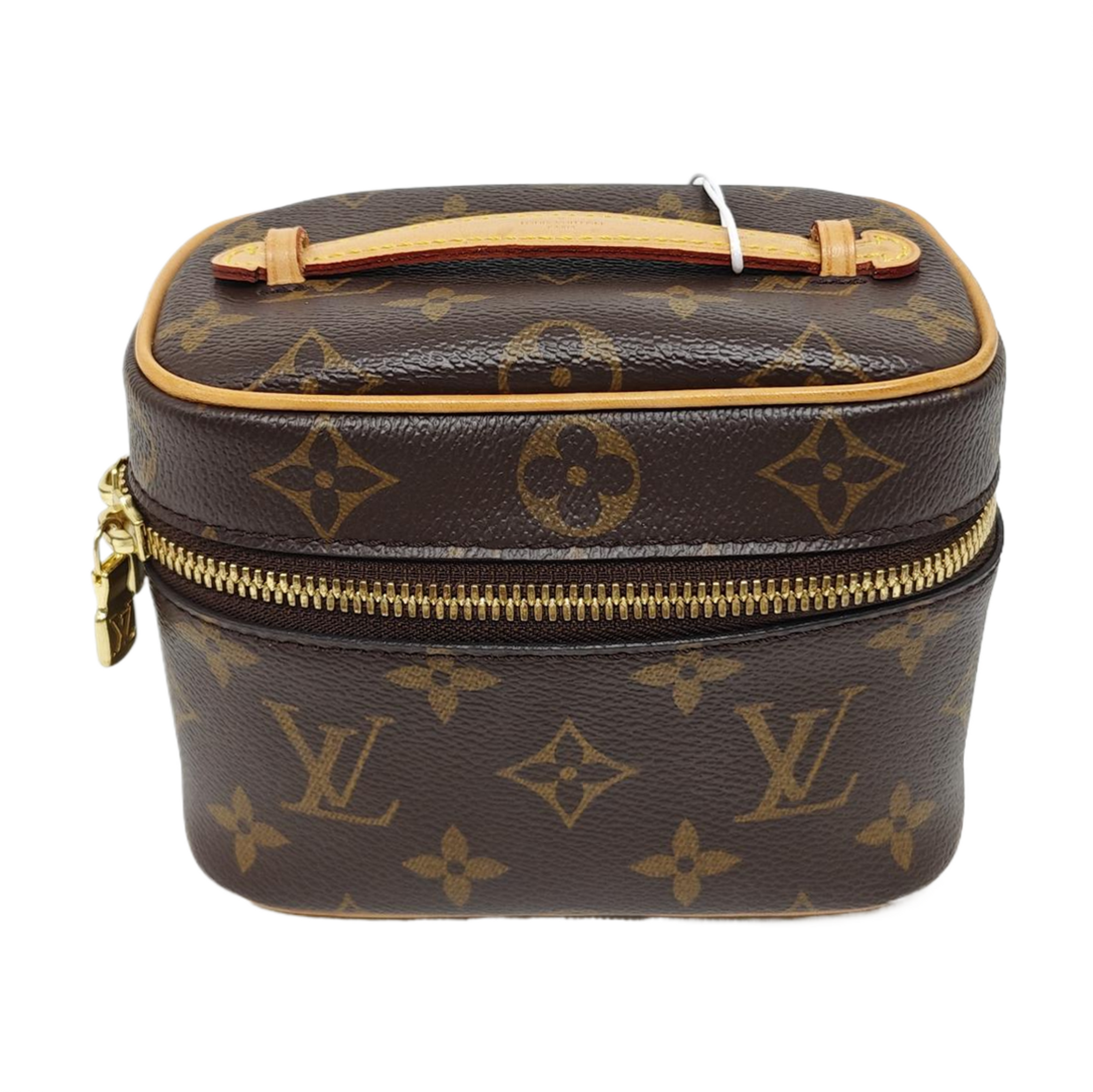 NICE Super Mini Monogram Coated Canvas Brown