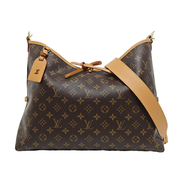 CARRYALL MM Monogram Coated Canvas Brown