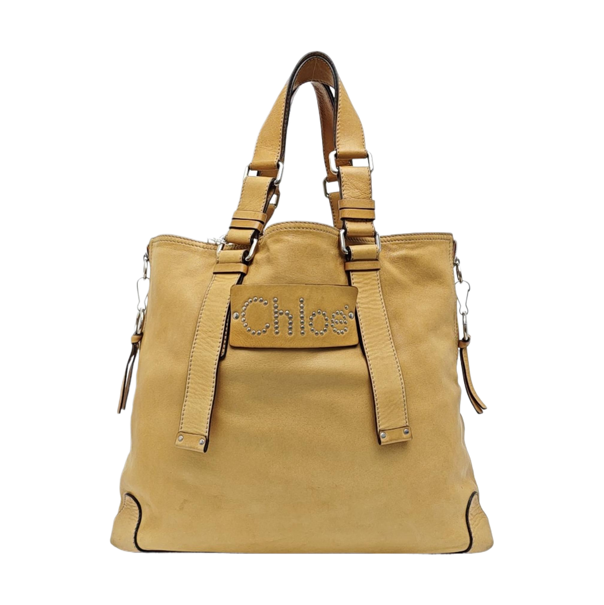 Lambskin Tote Bag Brown