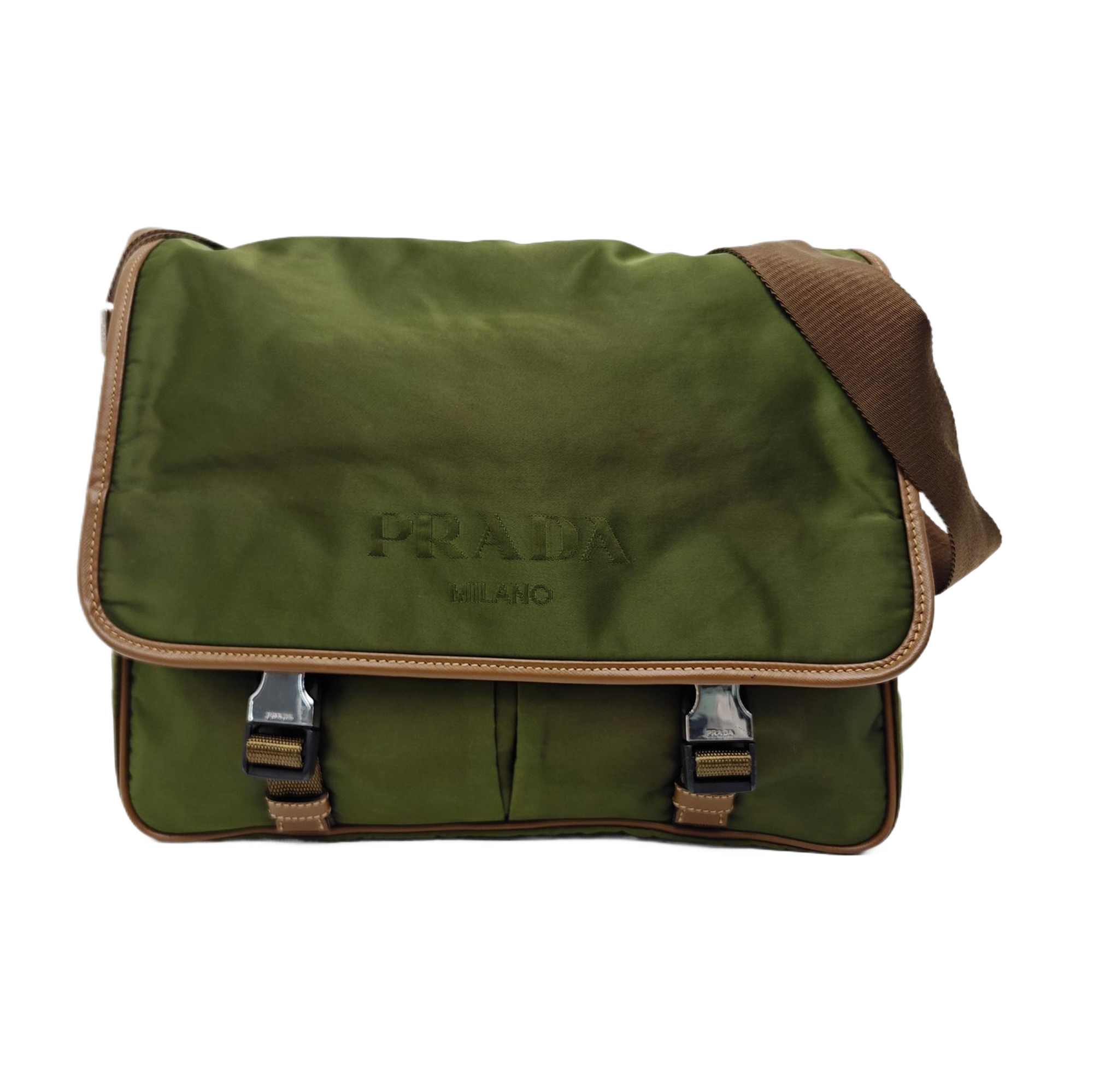 Vela Messenger Bag Nylon Green