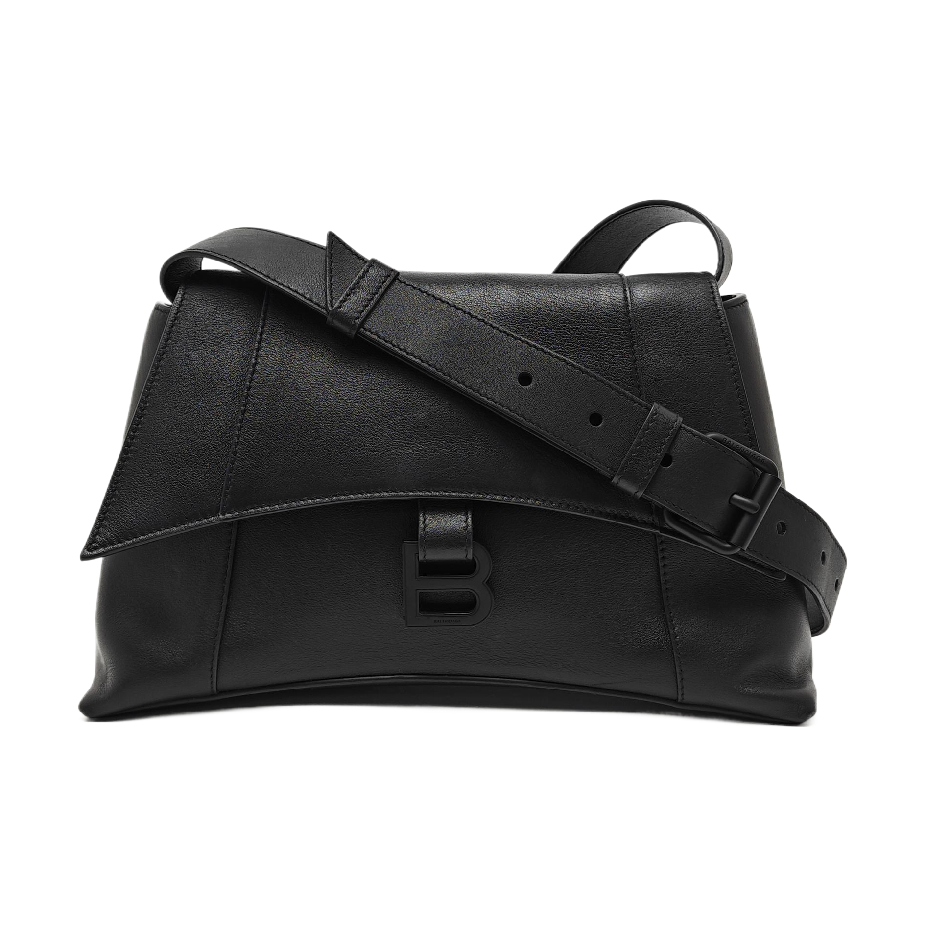 Downtown Small Quilted Calfskin Black