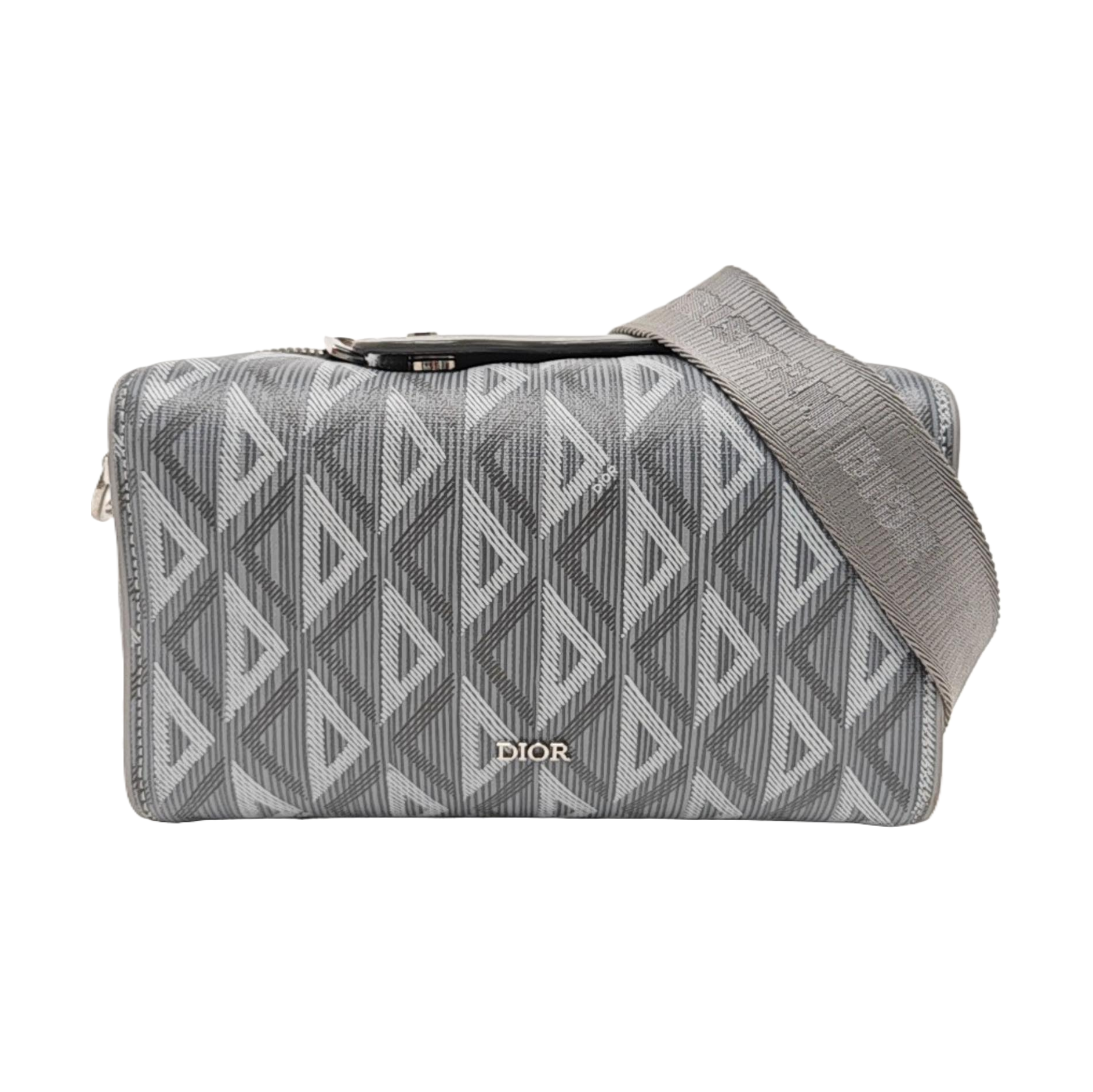 Lingot Oblique Coated Canvas Gray