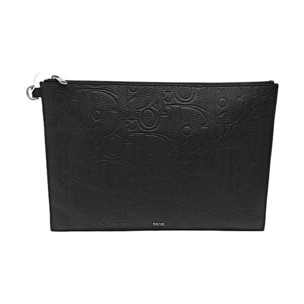 Calfskin Clutch Black