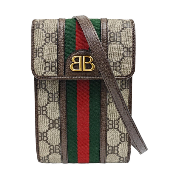 Canvas Shoulder Bag Brown
