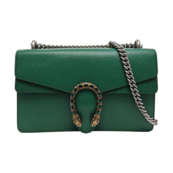 Dionysus Small Calfskin Green