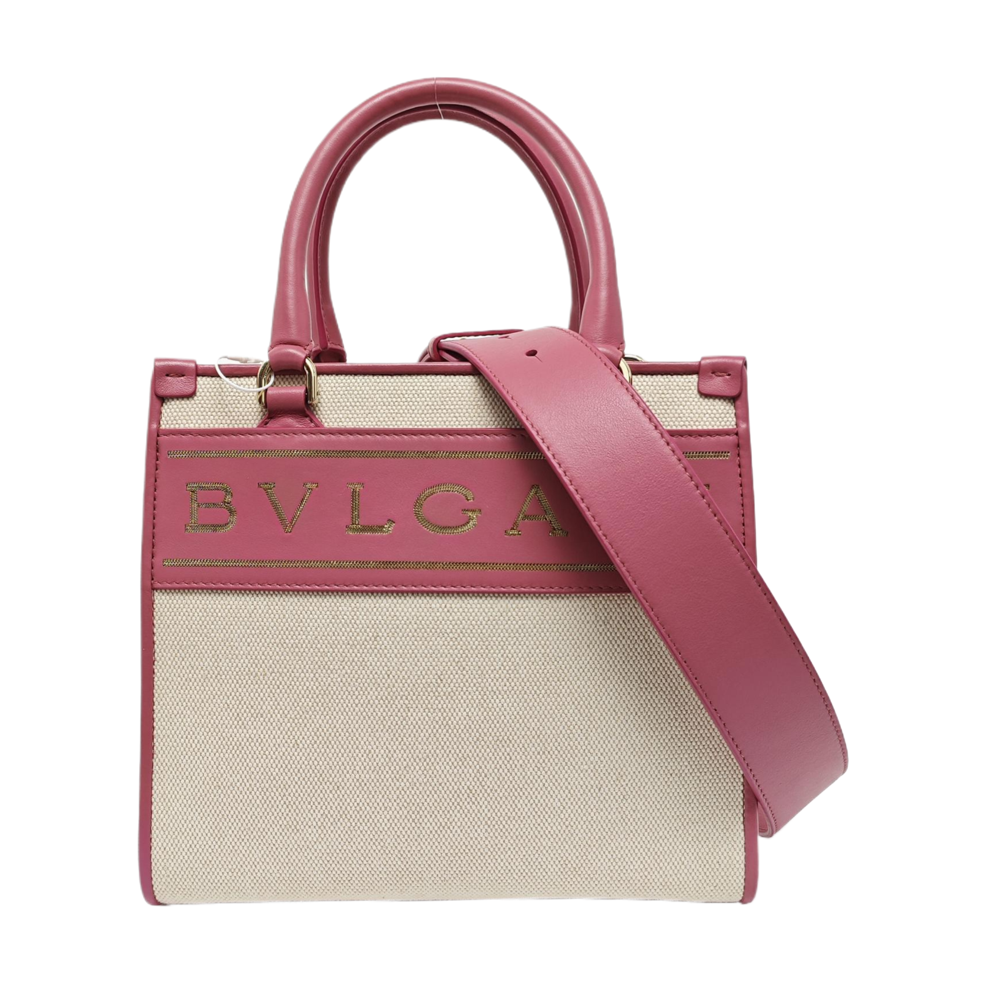 BVLGARI Small Canvas White