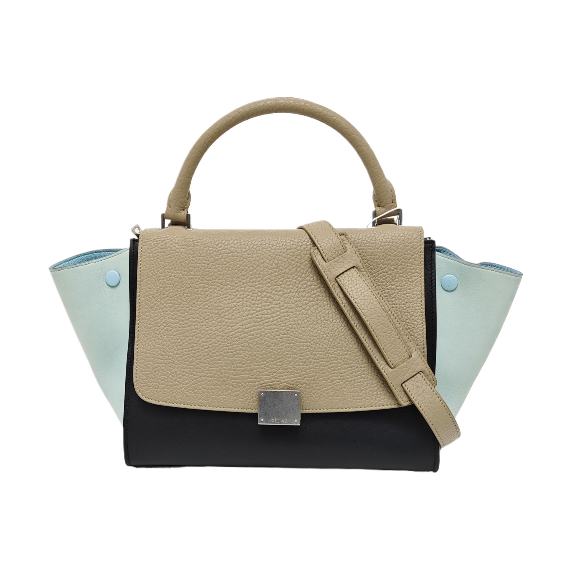 TRAPEZE Small Calfskin Multicolor