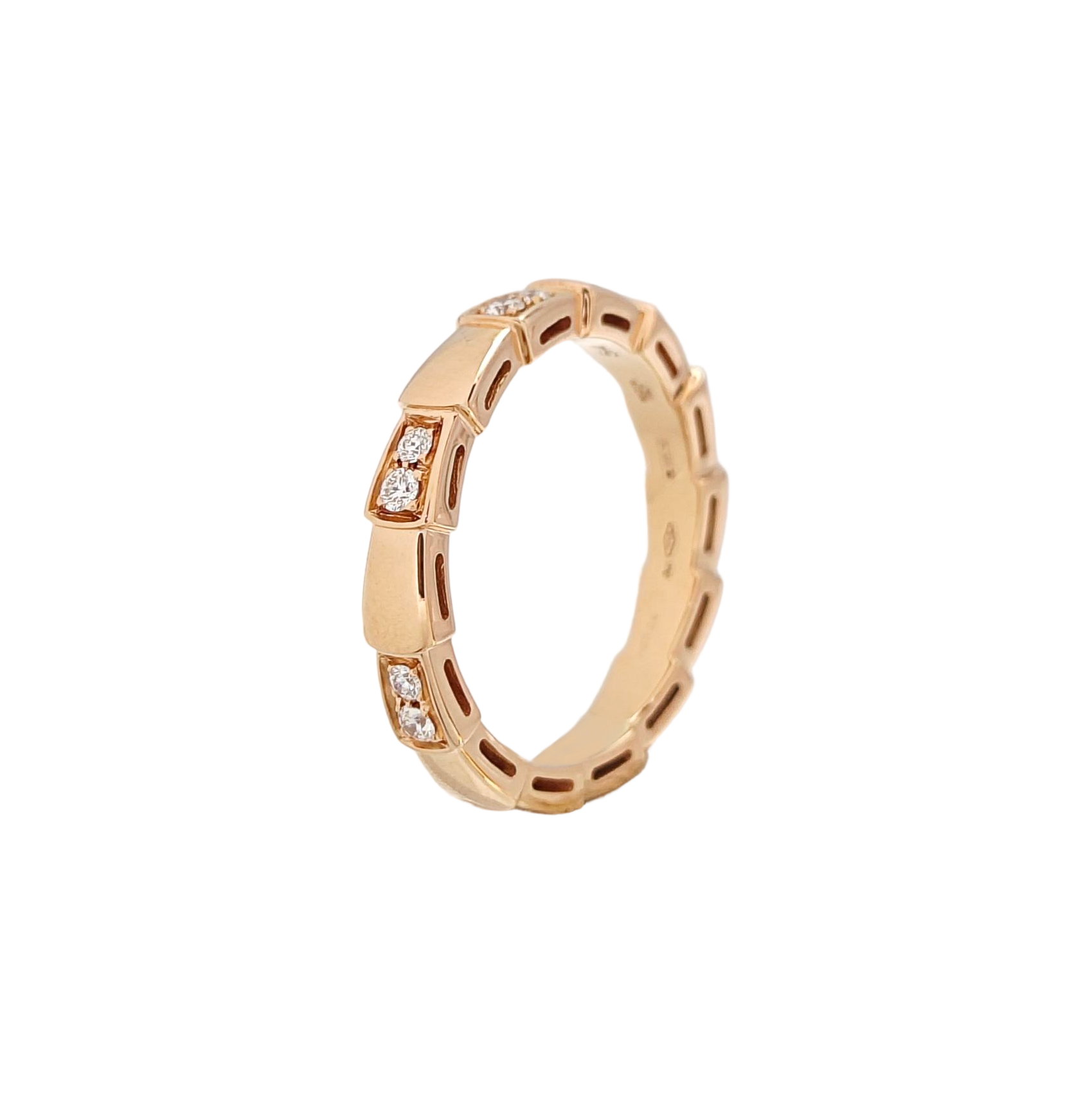 SERPENTI 18k Rose Gold Ring EU 54